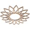 Ekena Millwork Daisy Wood Fretwork Pierced Ceiling Medallion, Alder, 16"OD x 5 5/8"ID x 1/4"T CMWP16X16X0250DAAL - alternate 4